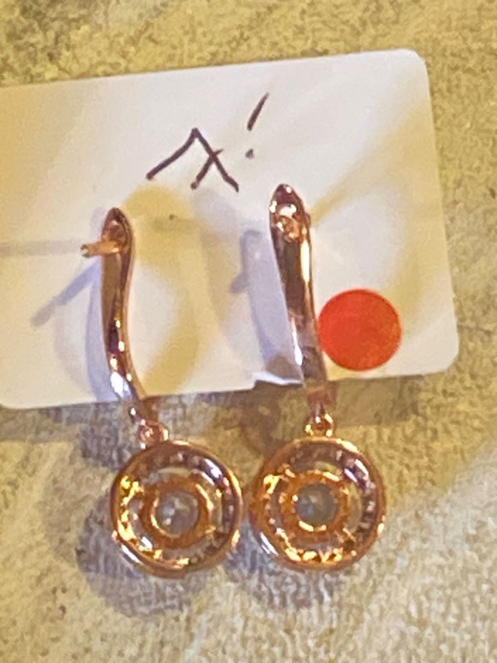 Orecchini pendenti & Orecchini a lobo: OHRHÄNGER DAMEN,ROSÉGOLD-SILBER – Nuovo e nell'imballaggio originale da Meienried venduto da ManuelaBoutique 3