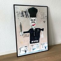 Sushi Chef Koch Neo Expressionismus Kunst Kitchen Bild Food