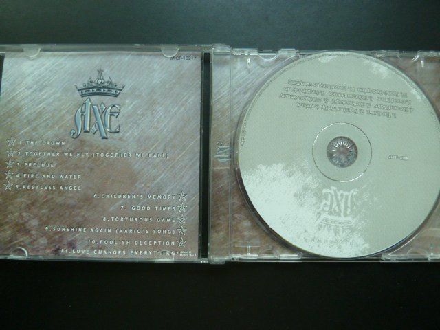 CD: AXE - The Crown  (Japan-Pressung) – Usato da Au ZH venduto da sikoku 1