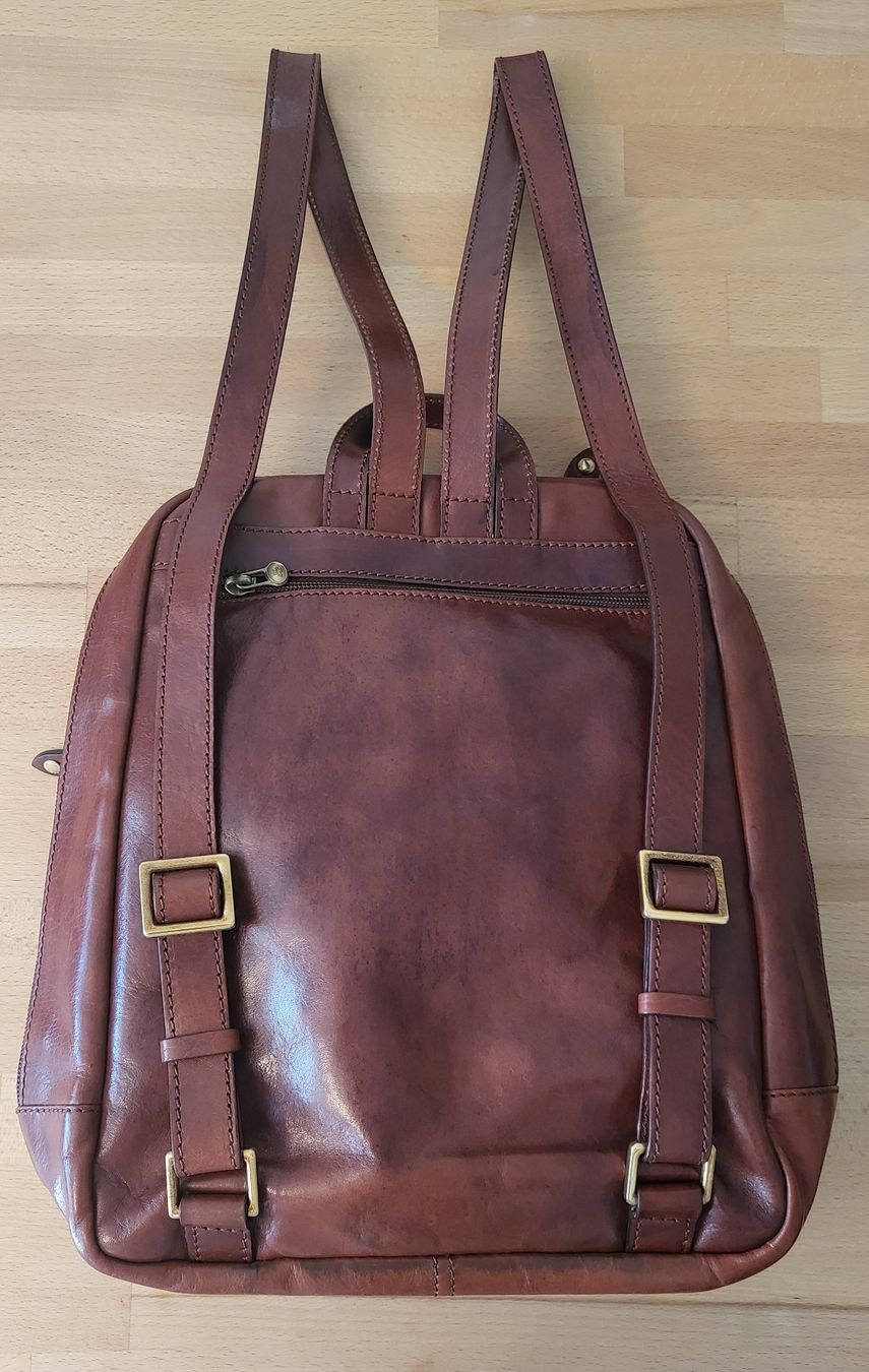 The Bridge Zaini: THE BRIDGE Leder Rucksack Braun Neu – Nuovo (secondo la descrizione) da Baar venduto da deg_d6l5 2