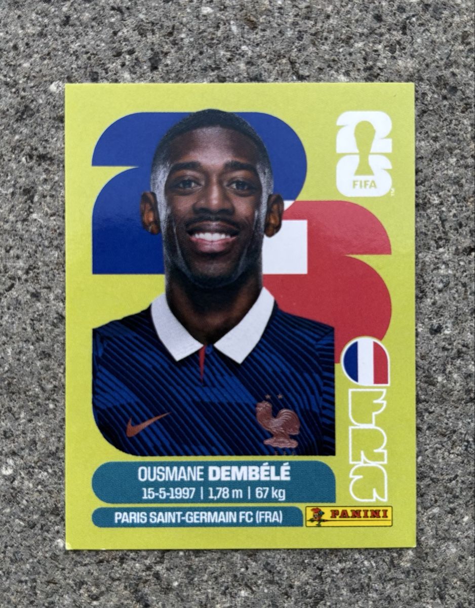 Panini Carte collezionabili: FRA 15 Panini Ousmane Dembélé – Nuovo (secondo la descrizione) da Leuggern venduto da marinakeller90