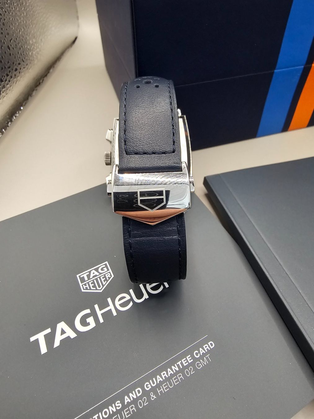 Tag Heuer Orologi: TAG HEUER Monaco Gulf Edition 2024 – Usato da Pampigny venduto da Calypso06 4