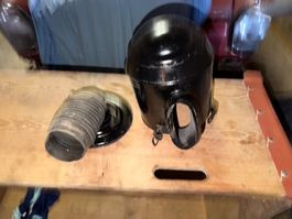 Mercedes W108/111 Luftfilter gehäuse mit Schlauch, gebraucht