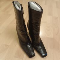 MANGO: Schwarze Stiefeletten, Grösse 40