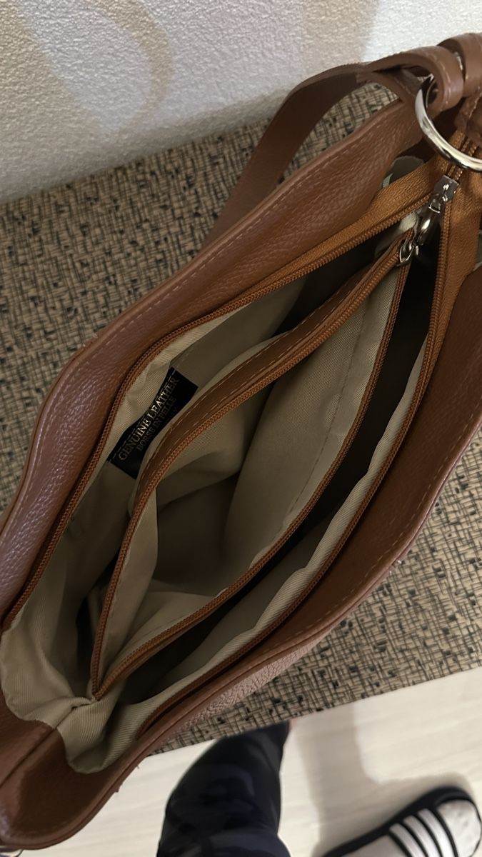 Borse: Braune Ledertasche 38x20cm – Nuovo (secondo la descrizione) da Amsoldingen venduto da Thor46 5