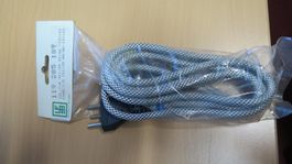 Gerätekabel mit Stecker 3x 1mm2 Länge 2.00m