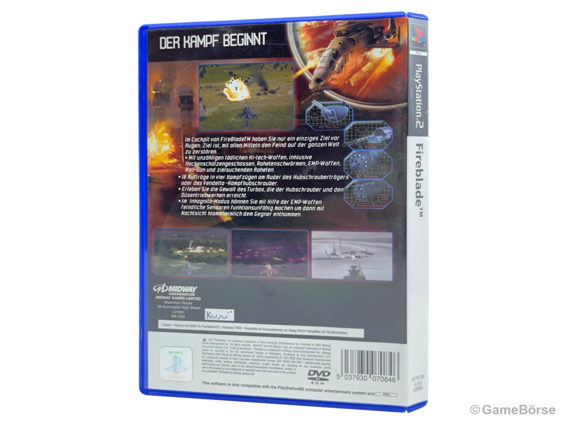 Sony Giochi: PS2 Fireblade – Usato da Stettfurt venduto da GameBoerse 1