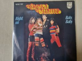 Veronica Unlimited Single – Right On / Baby, Baby