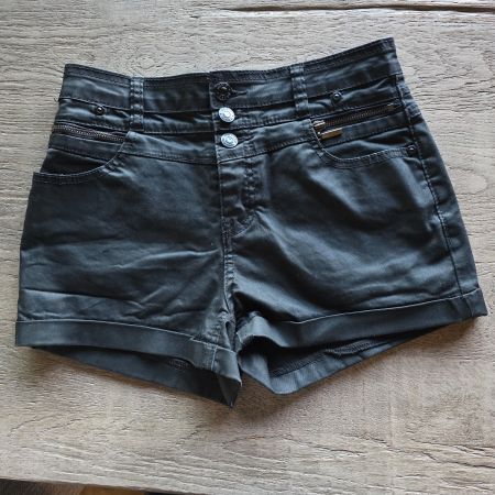 🐸 HYPEE STRETCH SHORTS 34 TIEFSCHWARZ