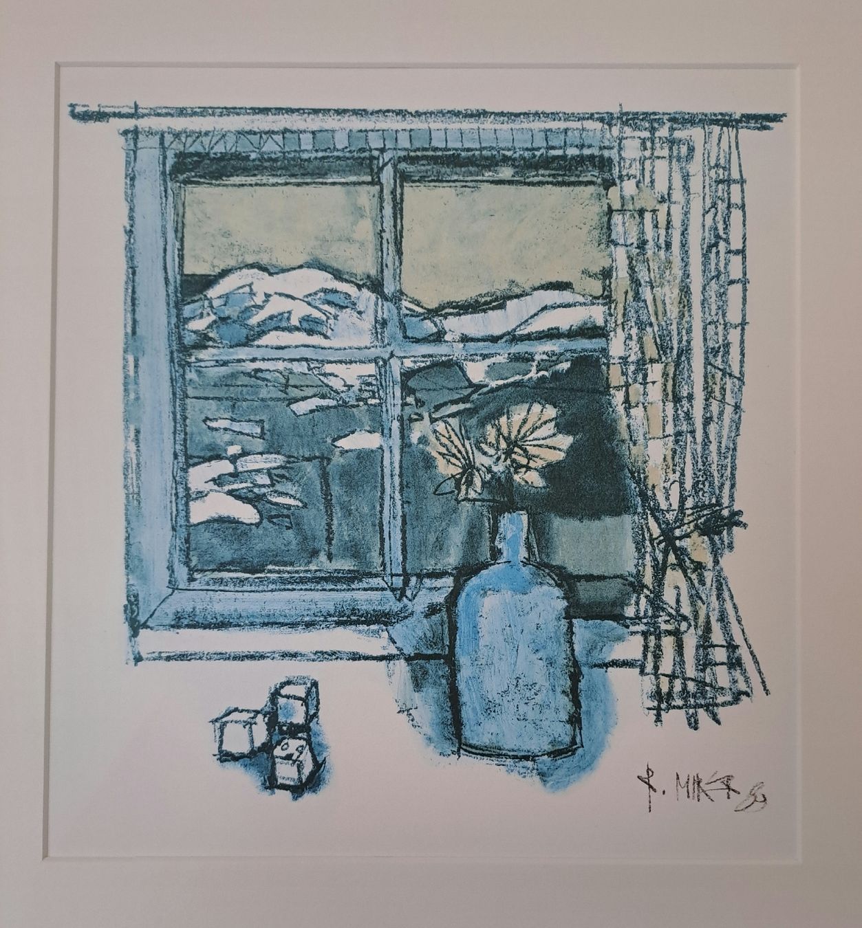 Arts picturaux & lithographies: Bild Rudolf Mirer 1989 – D'occasion à Glarus par Morana86 1