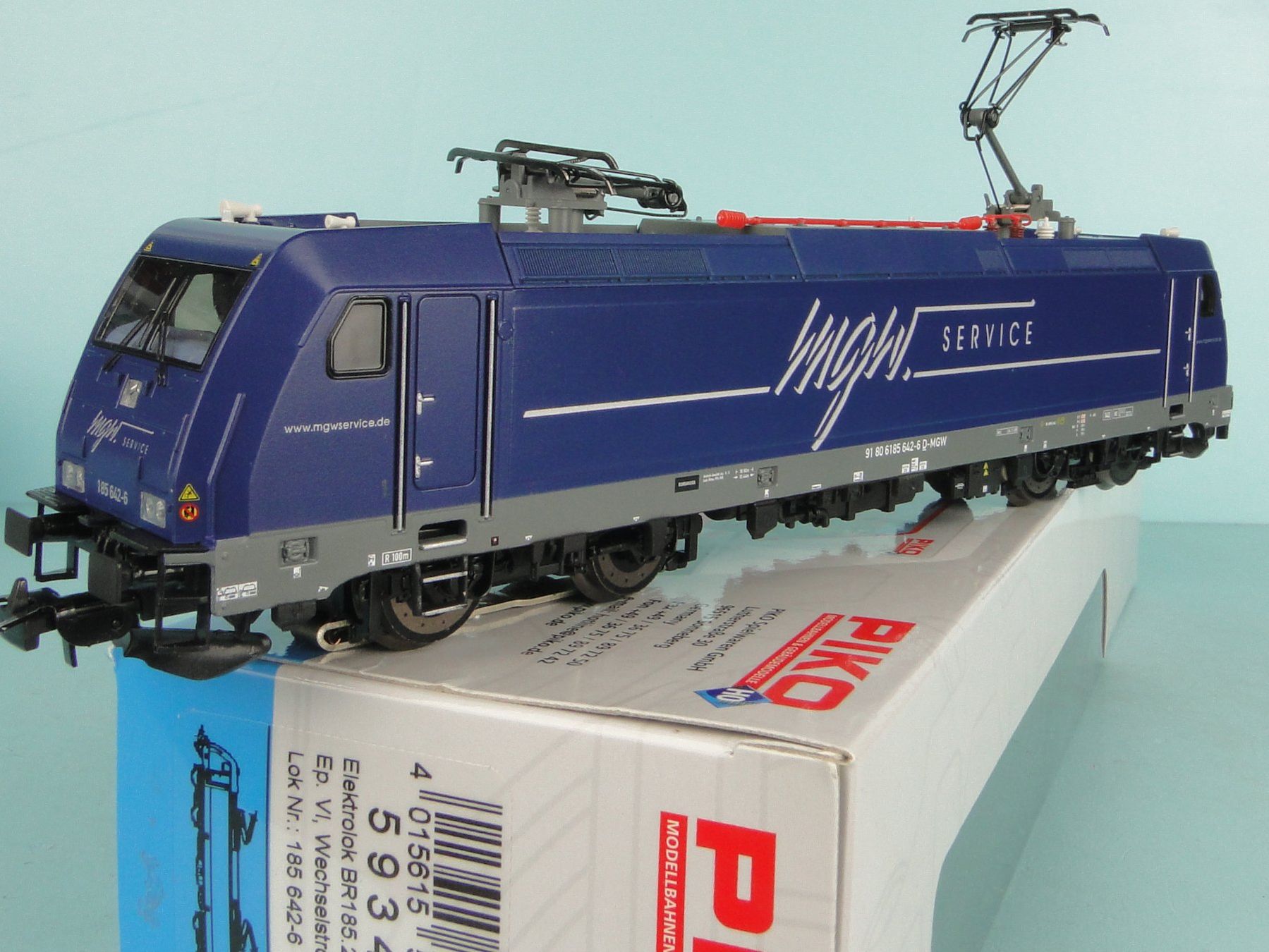 Piko Modelleisenbahnen: PIKO 59344 BR185 MGW, DIGITAL AC/WS – Neu (gemäss Beschreibung) aus Bülach von cann11