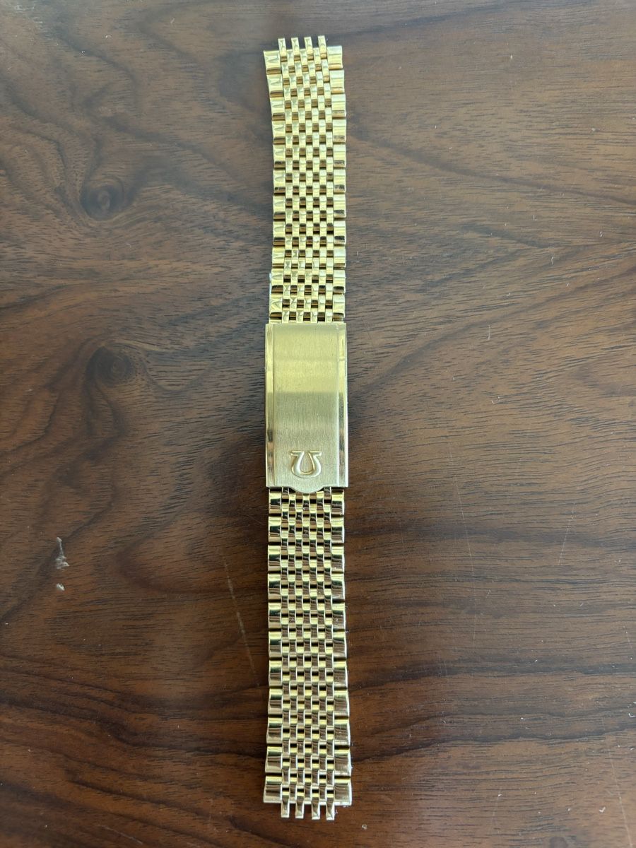 Omega Bracciali & Braccialetti: Armband Omega vergoldet 1502 BOR – Usato da Wil SG venduto da Kaisermanoever 4