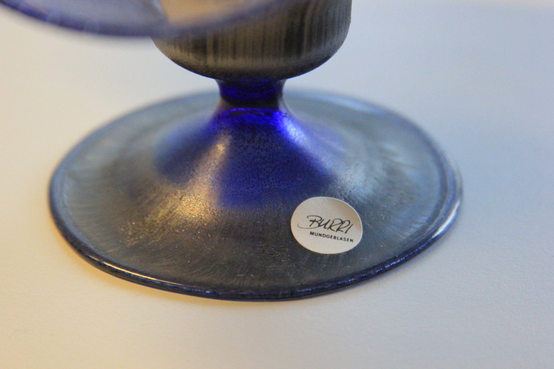 Kerzenständer: Kerzenständer Glas Mundgeblasen – Gebraucht aus Ebikon von Punkt04 2