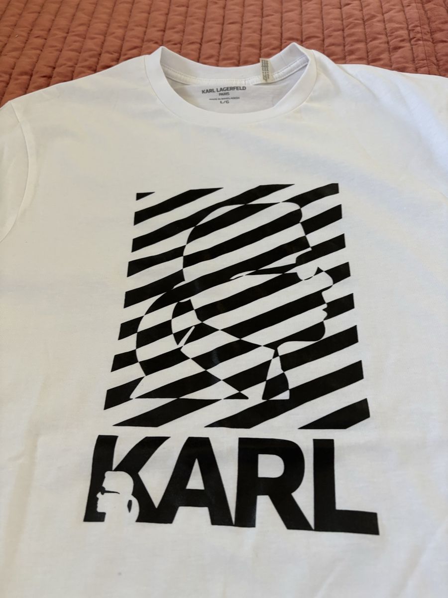 Karl Lagerfeld T-shirt: Karl Lagerfeld – Nuovo (secondo la descrizione) da Corpataux venduto da seniz 1