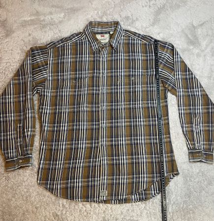 Levi’s Vintage 90er Herrenhemd Kariert XL Baumwolle