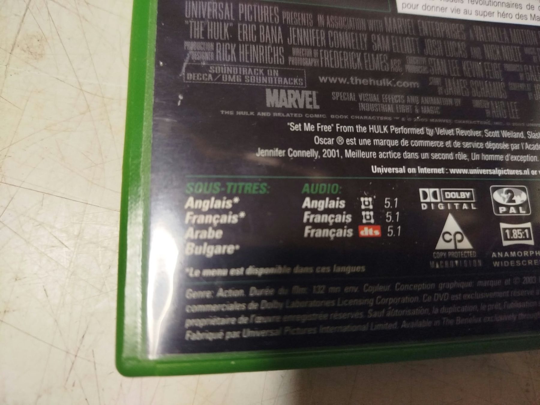 Alle DVDs: Coffret DVD  "Hulk" – Gebraucht aus La Chaux-de-Fonds von Emmaus2300CDF 4