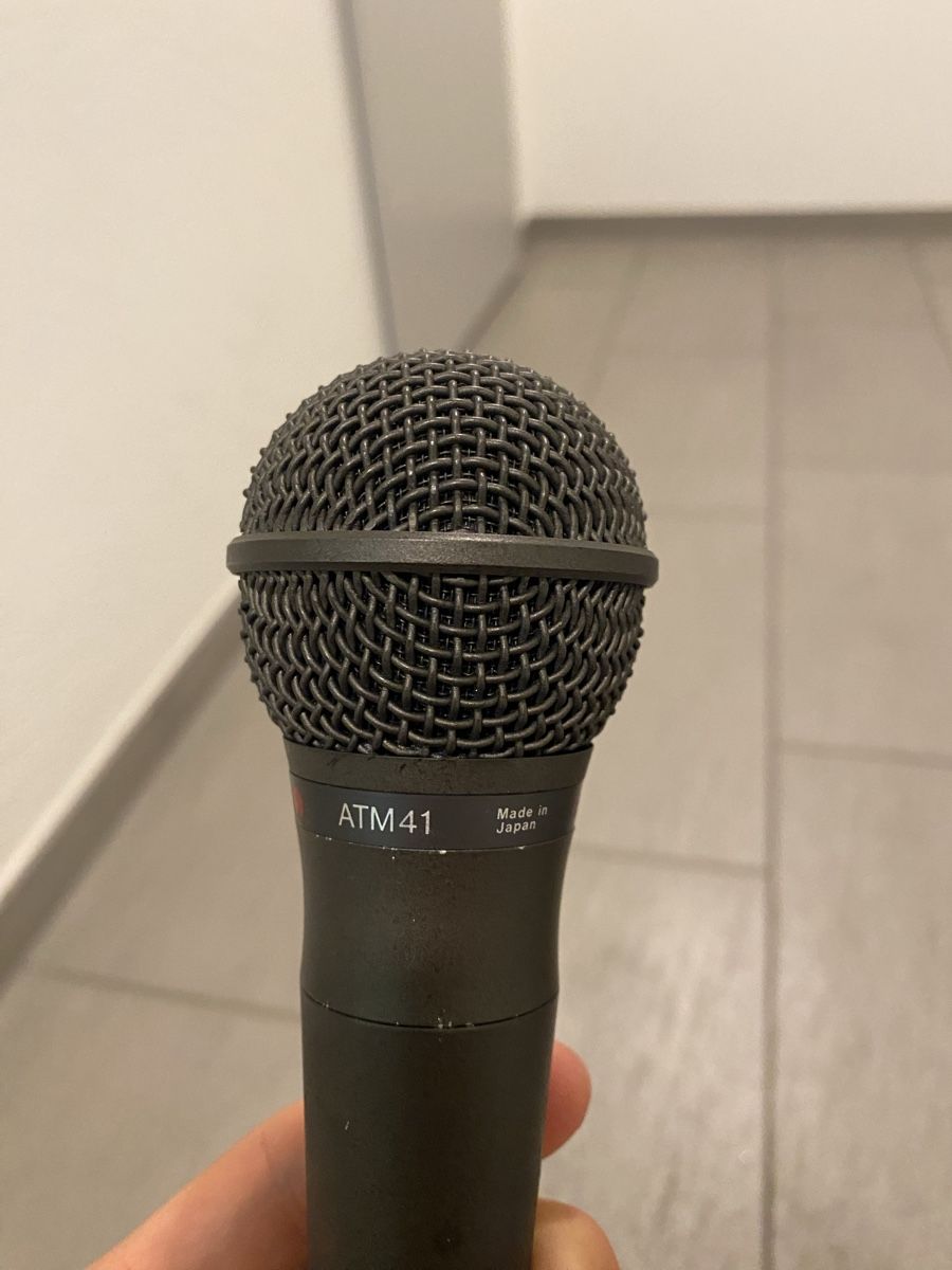 Audio Technica Mikrofone: Audiotechnica ATM41 Mikrofon – Gebraucht aus Siebnen von iMaxmini 3