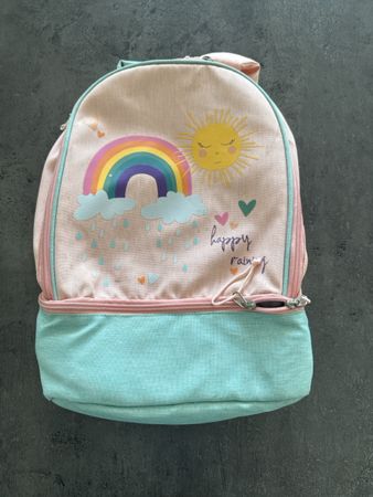 Kinder Rucksack Rainbow "Happy Rainy" - perfekt für den Somm