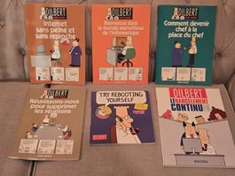 Dilbert (Albin Michel) - Lot de 6 BD