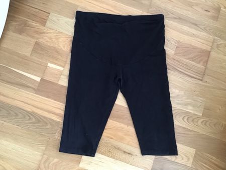 Schwarze Schwangerschaft-Leggins Gr. L,Top Zustand! Bequem
