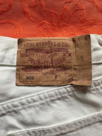 RARE! Levi's 501 Vintage 1997, USA, weiss, W30 L32