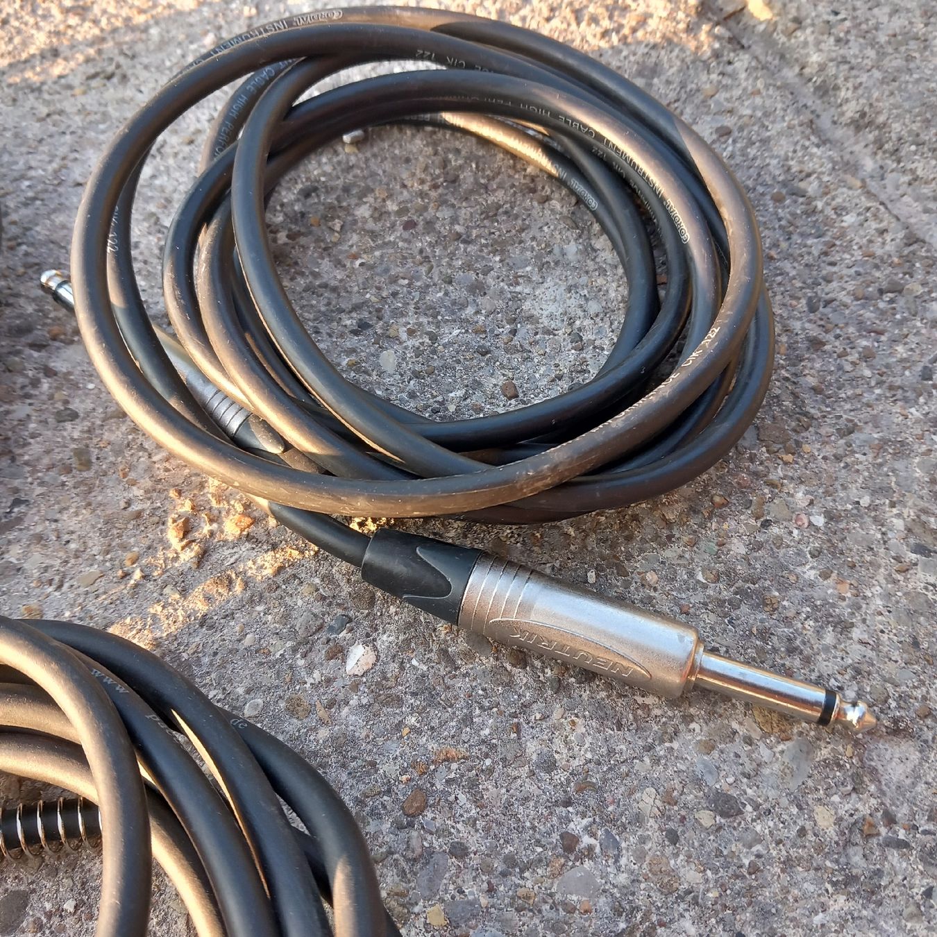 Kabel: 3.5 mm Klinkenkabel / Audiokabel –3x 3m – Gebraucht aus Ebnat-Kappel von blazzi 3