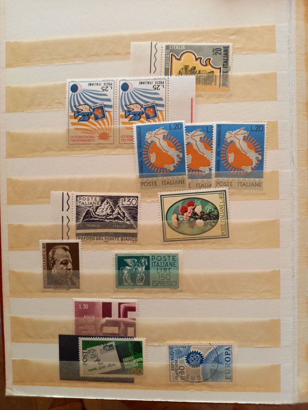 Alle Briefmarken: petites collection de timbre-poste Europe – Gebraucht aus Lausanne von leneko 1