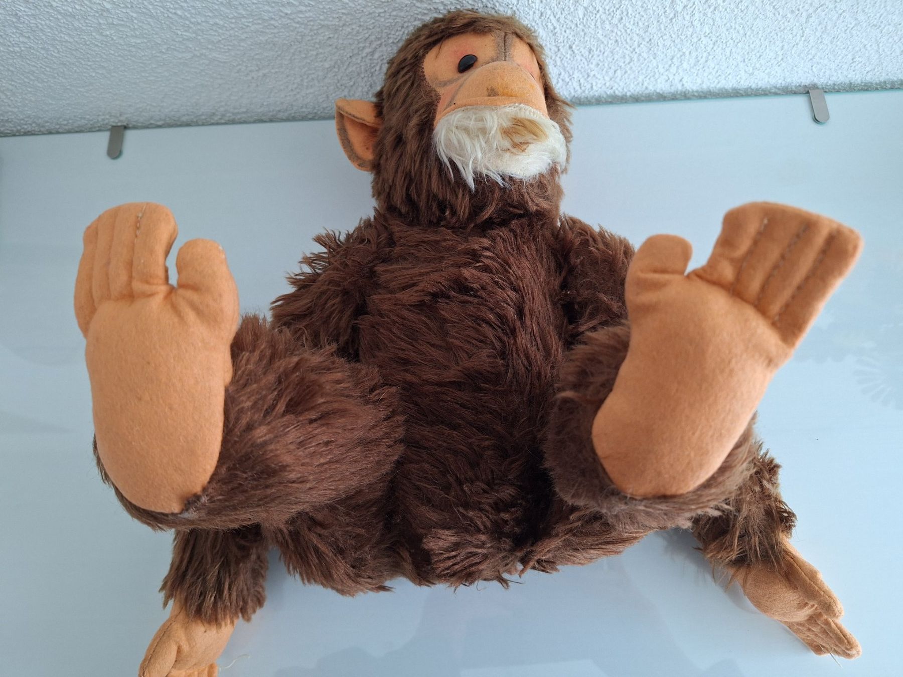 Teddy Hermann Giocattoli: Teddy Herrmann Affe  Stehend ca. 44 cm gross , Vintage – Usato da Sissach venduto da luvama 4