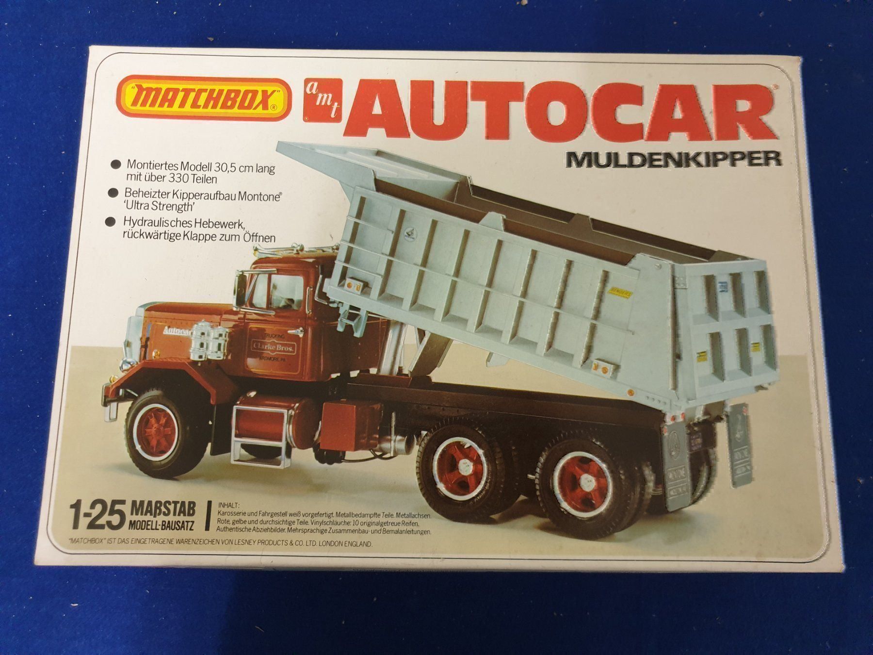 Kit di modellismo & Modellini statici: Muldenkipper/Dumptruck AMT/Matchbox – Nuovo (secondo la descrizione) da Wettingen venduto da Mmarb
