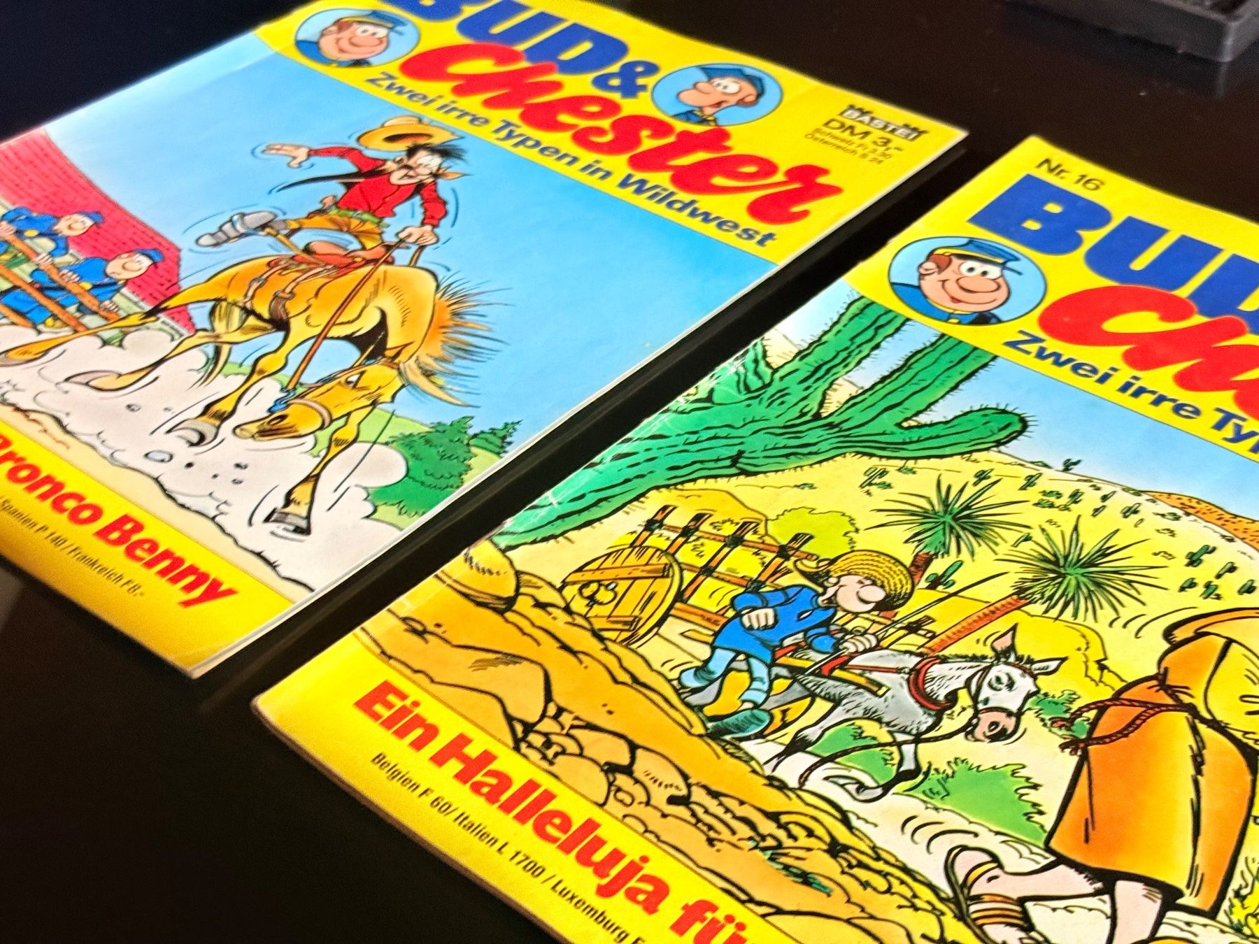 Fumetti: Bud & Chester Comic-Hefte Nr. 14 & 16 - Wildwest Klassiker – Usato da Zuerich venduto da SonderArt-Wertgut 1