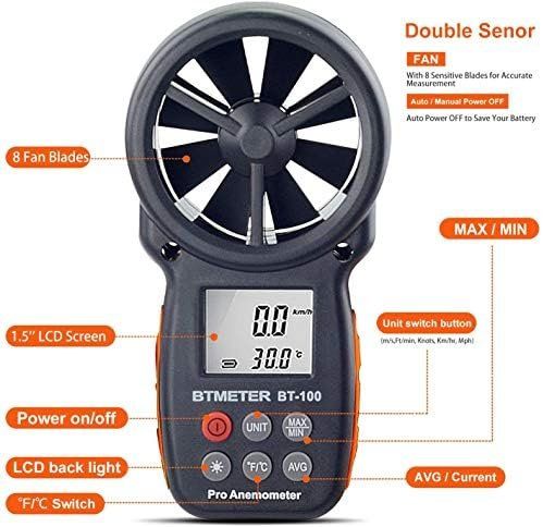 Misurare: BT-100 Windmesser Anemometer Windmessger Windmessgerät – Nuovo e nell'imballaggio originale da Hundwil venduto da tec_mm27 3