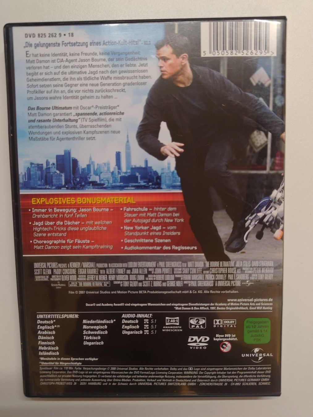 Alle DVDs: Das Bourne Ultimatum – Gebraucht aus Liestal von Kratzilla 2