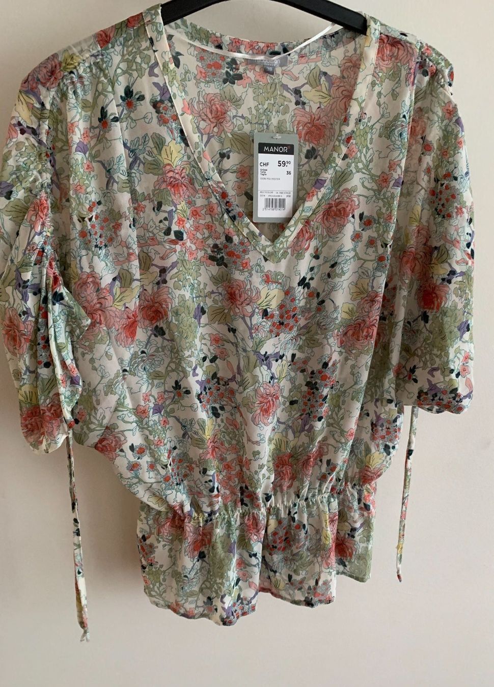 Camicette: Damen Bluse Hübsch Fabrikneu - Gr. 36 – Nuovo e nell'imballaggio originale da Zürich venduto da Gross9 1