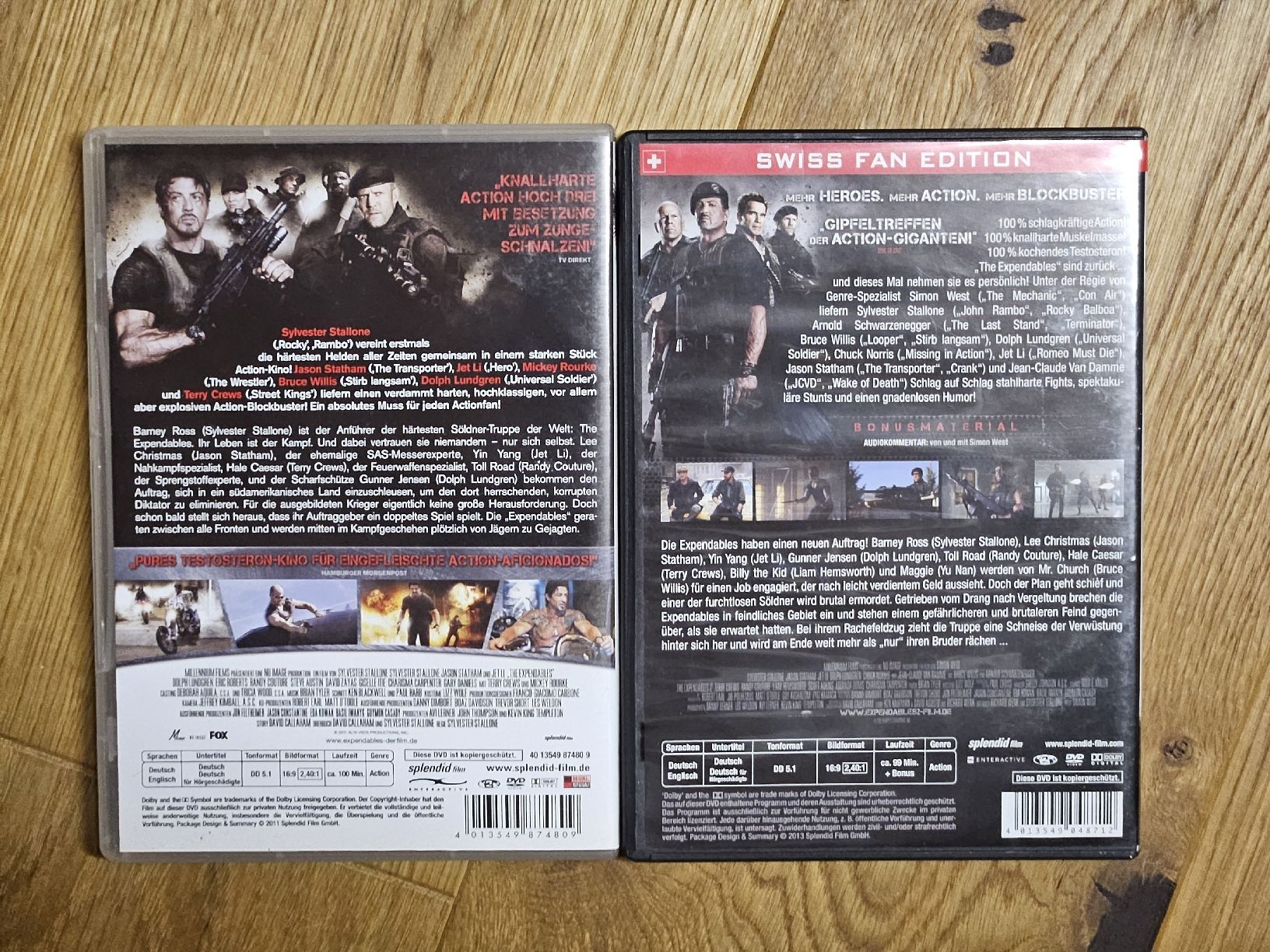 Tutti i DVDs: Expendables Bundle 1 + 2 DVD – Usato da Oberdorf BL venduto da BaldenEagle 2