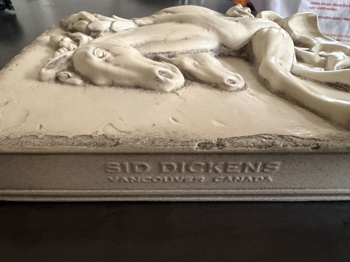 Posters & Illustrations: Sid Dickens Memory Block T-593 Winged Steeds Wandrelief – Neuf (Voir description) à Zürich par joyfulgrace 1