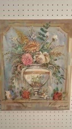 Tableaux: Marinelli "Blumen" Gemälde Original – D'occasion à Zürich par Galerie-Kunst