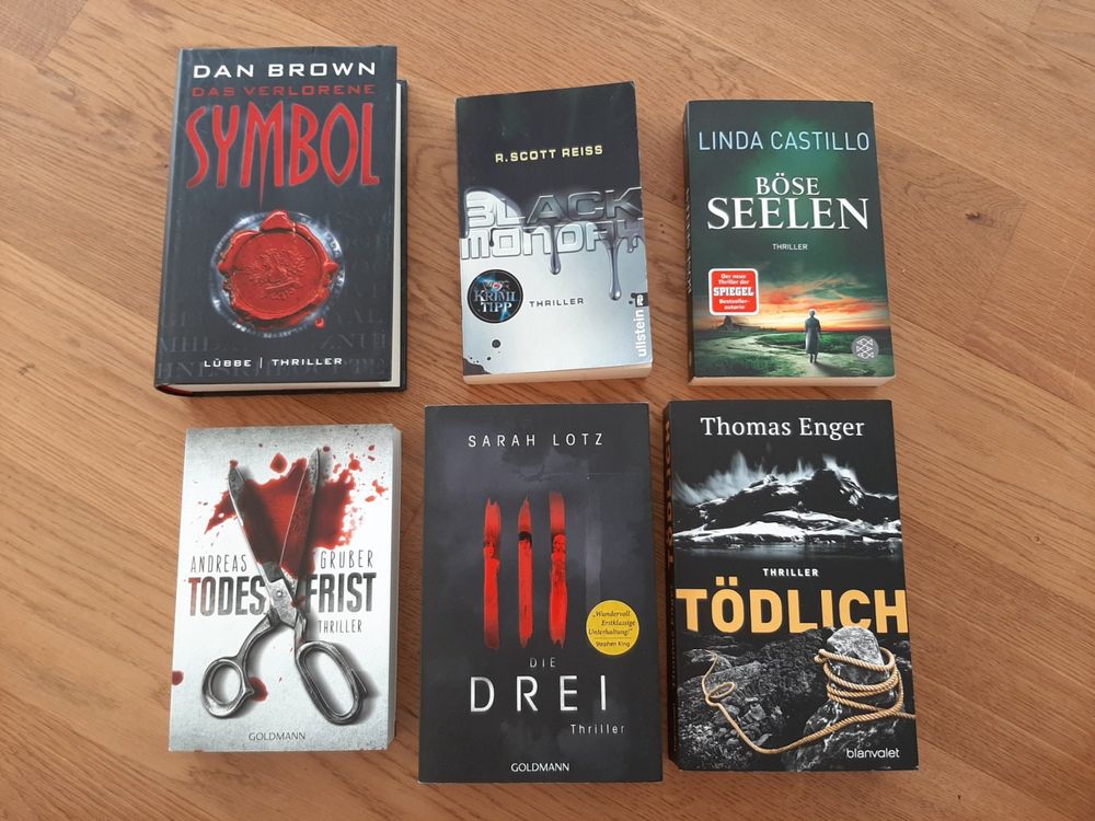 Diverse (Psycho)Thriller versch. Autoren Kaufen auf Ricardo