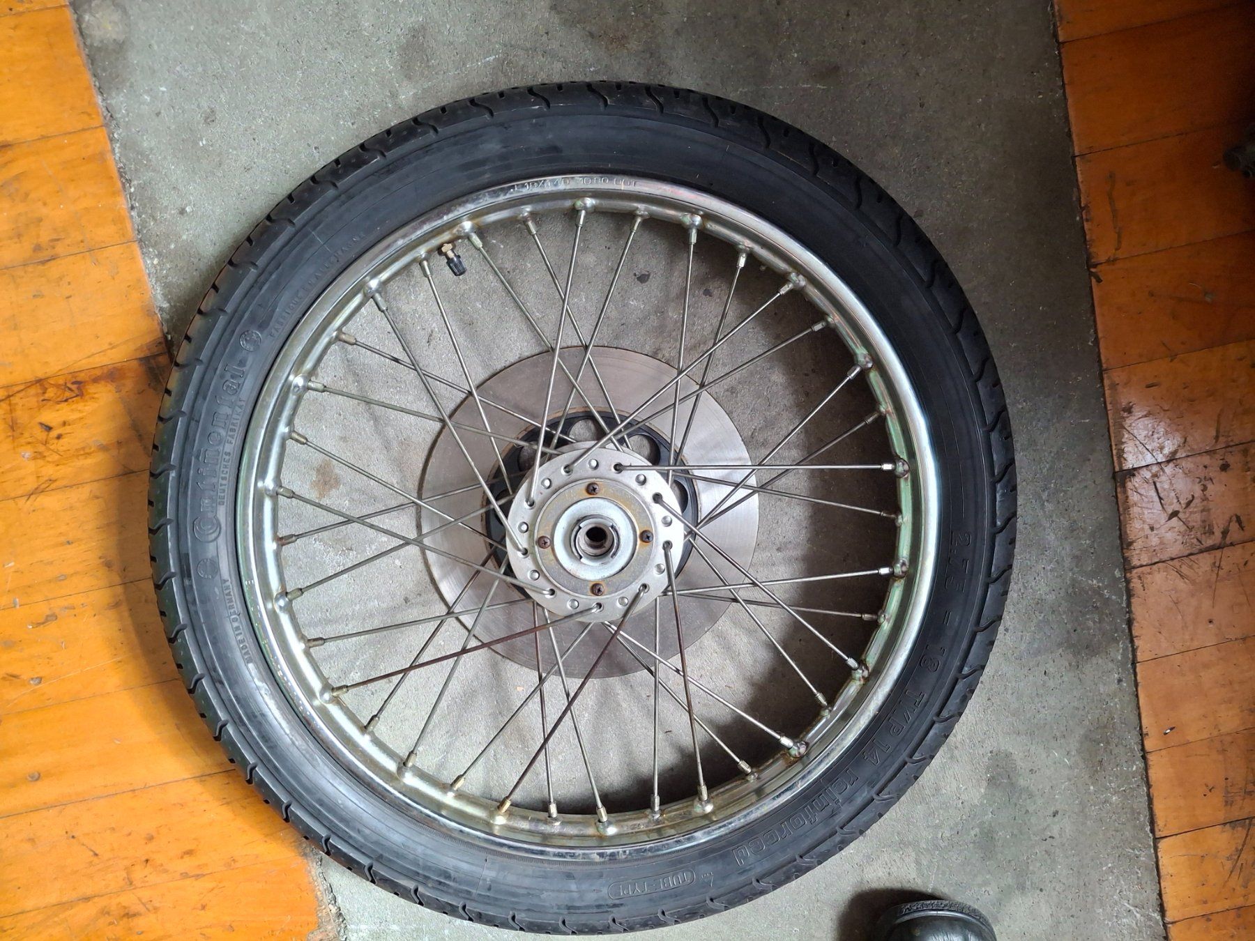 Yamaha Tutti i ricambio per moto: YAMAHA RS125 VORDERRAD 1977 - 1982 OLDTIMER CAFERACER – Usato da Wängi venduto da Toeff85 5