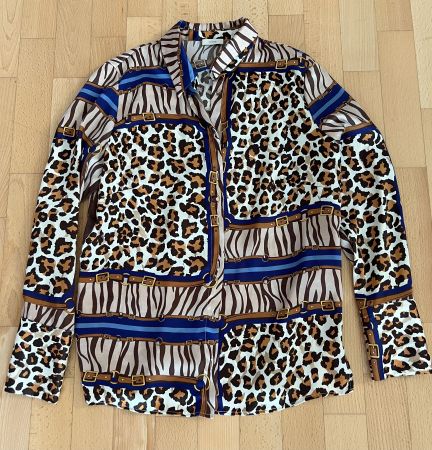 Oltre Bluse, Gr. 38, Animal Print, neu