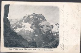 Ak Der Tödi Vom Clariden Aus GL