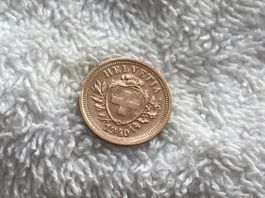 1 centime/Rappen 1940