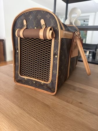 Louis Vuitton Hundetasche monogramm guter Zusta