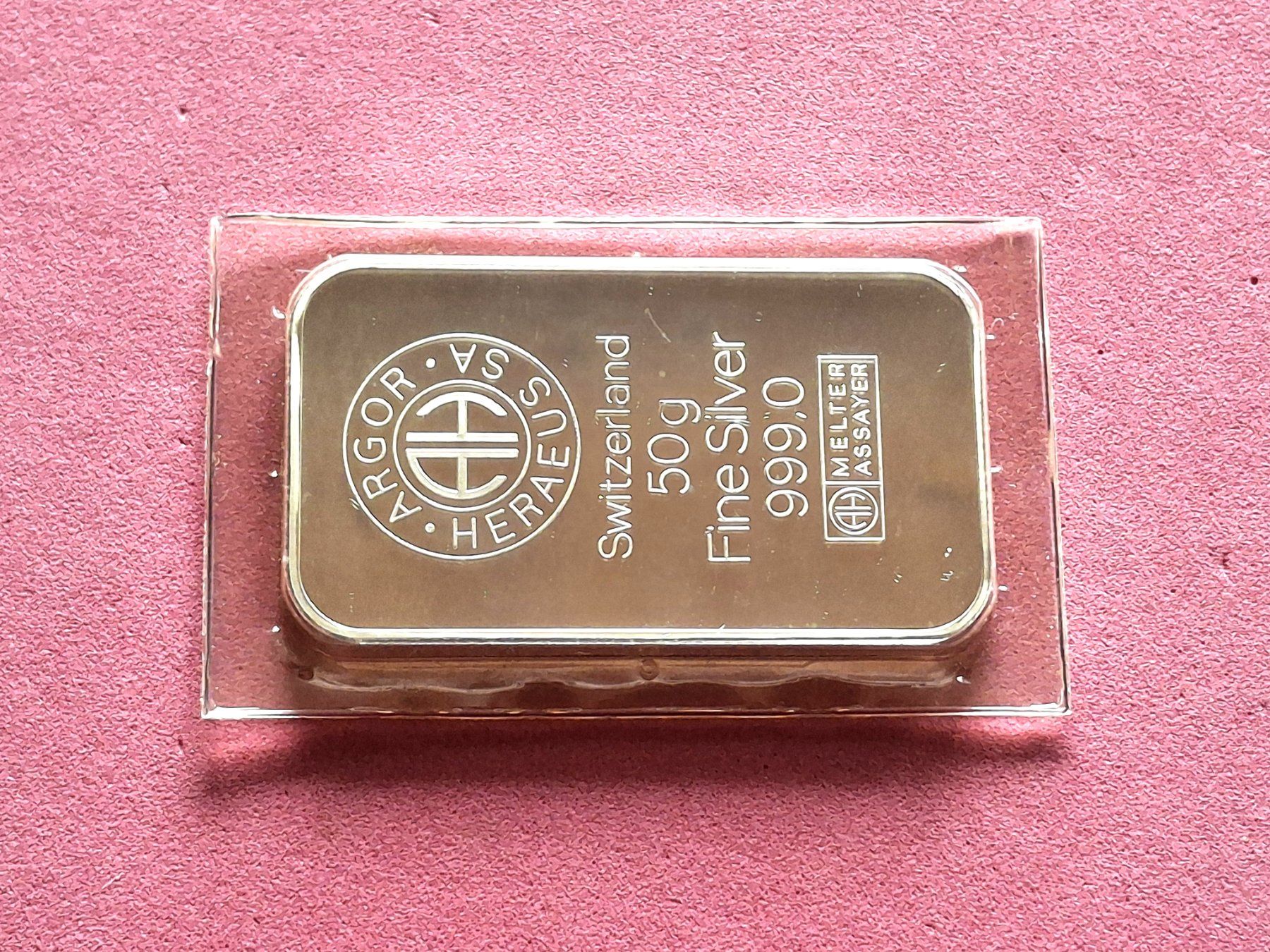 Métaux précieux: AMAG GRUPPE - 50 GRAMM – D'occasion à Boniswil par dpd4coins 3