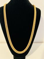 Vintage Vogue Bijoux Gold Plated Necklace