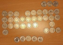 38x50 Rappen Schweiz, ab 1968, aus Sammlung, Auflösung schön