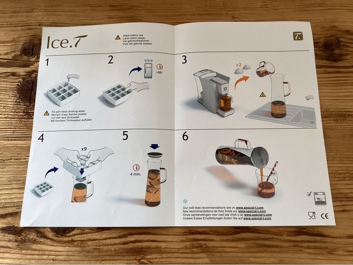 Geschirrsets: Eisteeset von Special-T, neu, Glas – Neu und originalverpackt aus Wassen UR von SABDOM 4