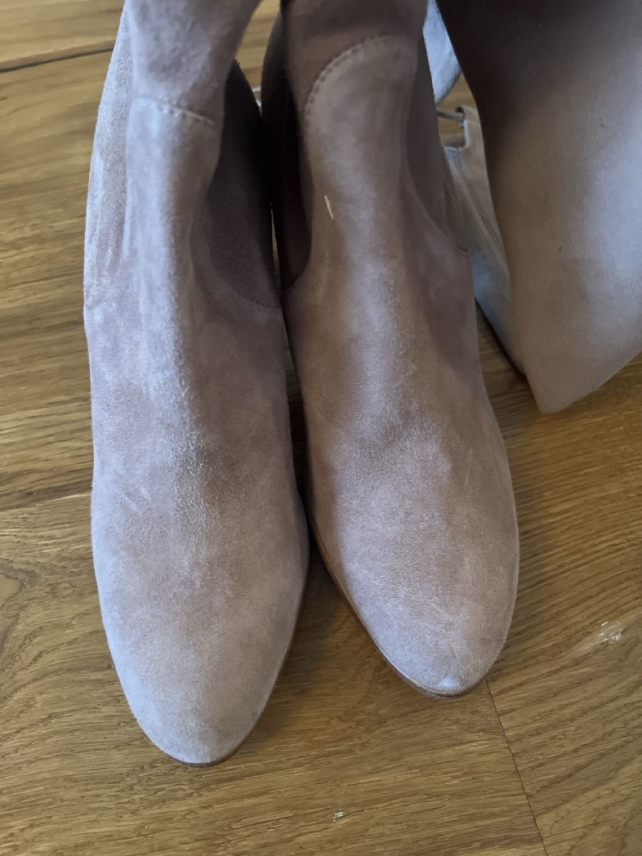 Navyboot Scarpe da donna: Stiefel Overknee Wildlederoptik beige Navyboot Grösse 41 – Nuovo (secondo la descrizione) da Affoltern am Albis venduto da Geton69 5