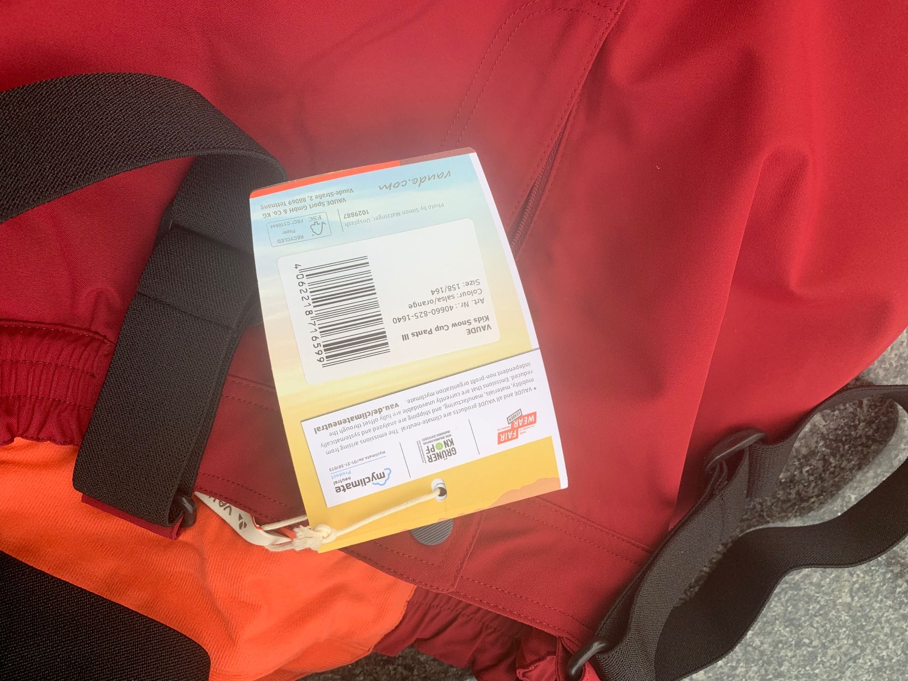 Vaude Hosen: Vaude Kids Skihose – Neu (gemäss Beschreibung) aus Flüelen von AU10 1