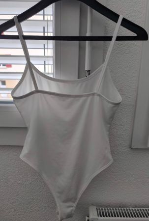 Body blanc à bretelles fines SHEIN - Taille M
