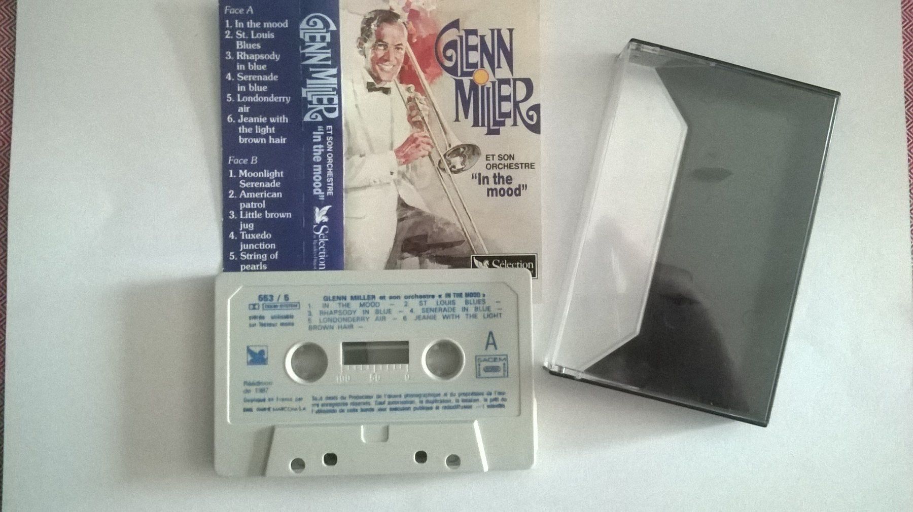 Musicassette: Cassette audio jazz Glenn Miller 1987 – Usato da Fontainemelon venduto da cathare67 1